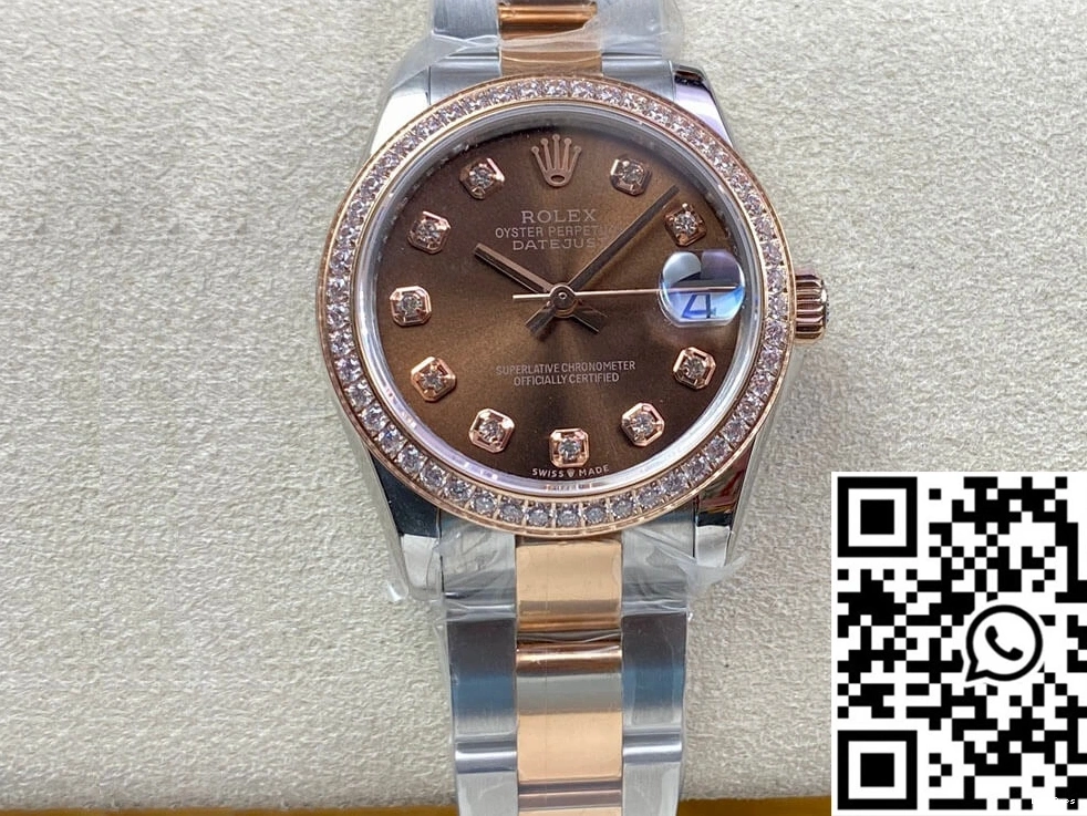 31MM Diamond Bezel M278381RBR-0027 Rolex EW Factory Datejust 0511